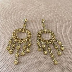 Golden earrings